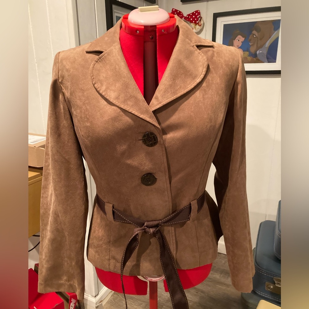 Faux Suede Jacket